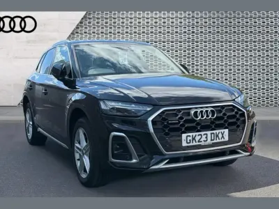 Used Audi Q5 S-Line 204 HP (150 kW) 2023 Black SUV