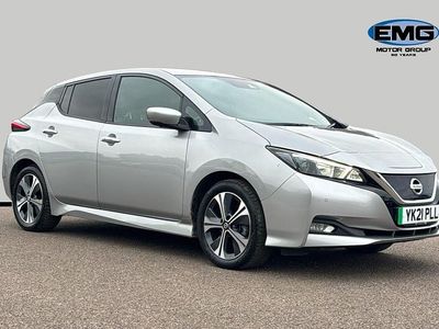 Used Nissan Leaf N-Connecta 110 kW (150 HP) 2021 Silver Hatchback