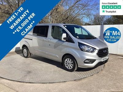 Used Ford Transit Custom Limited 130 HP (95 kW) 2021 Silver Van