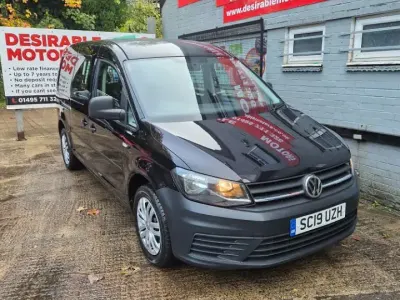Used VW Caddy 102 HP (75 kW) 2019 Black MPV