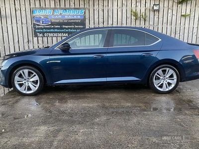 Blue Used 2015 Skoda Superb SE L Executive Hatchback | £8,750