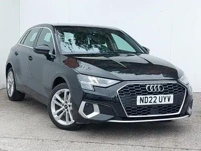 Used Audi A3 Sport 204 HP (150 kW) 2022 Black Sedan