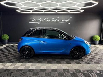 Used Vauxhall Adam S 70 HP (51 kW) 2017 Blue Hatchback