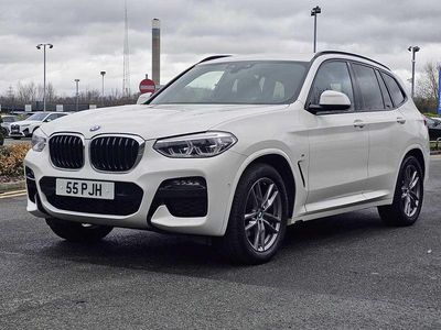 Used BMW X3 M Sport 181 HP (133 kW) 2021 White SUV