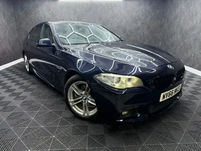 Used BMW 520 M Sport 2016 Black Sedan