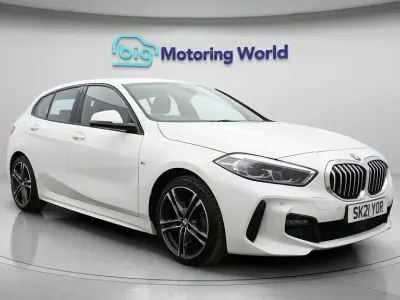 Used BMW 118 M Sport 136 HP (100 kW) 2021 White Hatchback