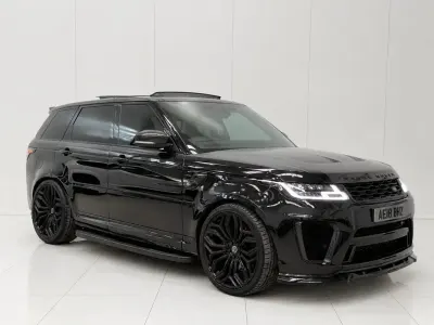 Used Land Rover Range Rover Sport SVR 575 HP (422 kW) 2018 Black SUV
