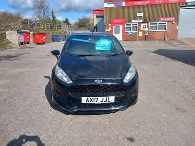 Used Ford Fiesta ST-Line 100 HP (73 kW) 2017 Black Hatchback