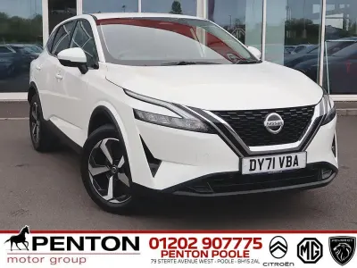 Used Nissan Qashqai N-Connecta 2021 White SUV