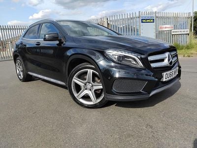Black Used 2016 Mercedes GLA220 AMG line SUV | £11,995 (Fair price)