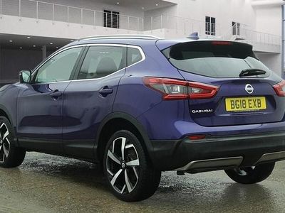Used Nissan Qashqai Tekna 2018 Ink blue pearl SUV