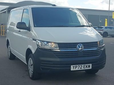 Begagnad VW Transporter Startline 2022 Vit Van