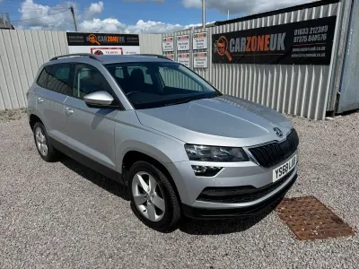 Used Skoda Karoq SE 116 HP (85 kW) 2018 Silver SUV