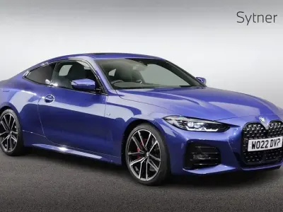 Used BMW 420 M Sport 181 HP (133 kW) 2022 Blue Coupe