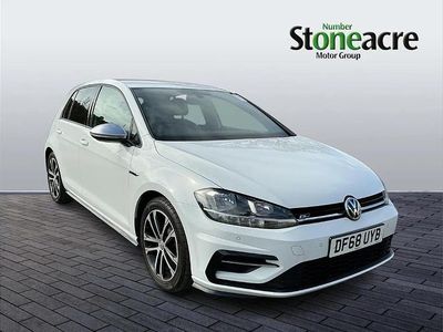 Used VW Golf VII R-line 147 HP (108 kW) 2019 White Hatchback
