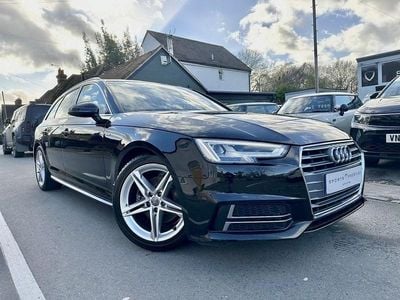 Black Used 2018 Audi A4 S-Line Estate | £16,450 (Fair price)