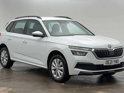 Moon white metallic Used 2021 Skoda Kamiq SUV | £11,295 (Fair price)