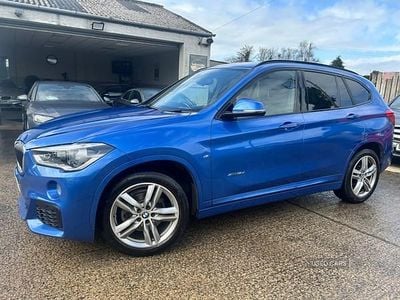 Used BMW X1 M Sport 150 HP (110 kW) 2018 Blue SUV