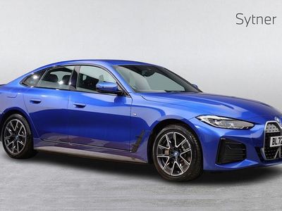 Used BMW i4 M Sport 246 kW (335 HP) 2022 Blue Sedan