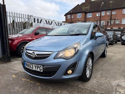 Used Vauxhall Corsa 100 HP (73 kW) 2013 Blue Hatchback