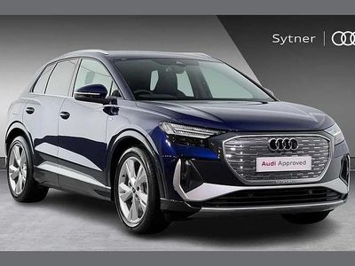 Used Audi Q4 e-tron S-Line 250 kW (340 HP) 2025 Blue SUV