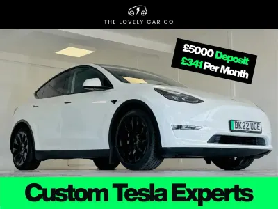 Used Tesla Model Y Long Range AWD 378 kW (514 HP) 2022 White SUV