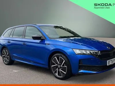 Used Skoda Octavia SportLine 150 HP (110 kW) 2025 Blue Estate