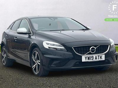 Used Volvo V40 R-Design 122 HP (89 kW) 2019 Black Hatchback