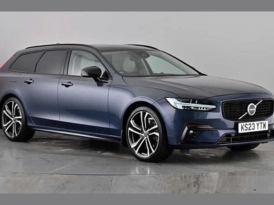 Used Volvo V90 Ultimate 250 HP (183 kW) 2023 Blue Estate