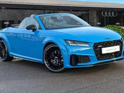 Blue Used 2023 Audi TT Roadster Black Edition Cabriolet | £34,990 (Expensive)