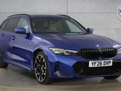 Used BMW 330 M Sport 288 HP (211 kW) 2026 Blue Estate