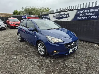 Used Vauxhall Corsa 90 HP (66 kW) 2019 Blue Hatchback