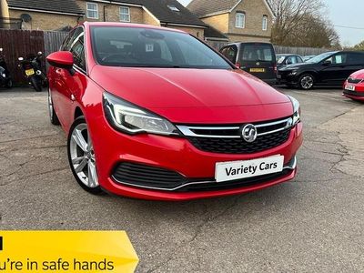 Used Vauxhall Astra SRi 150 HP (110 kW) 2017 Red Hatchback