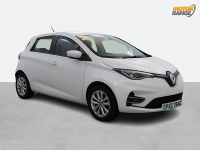 Used Renault Zoe Iconic 100 kW (136 HP) 2021 White Hatchback