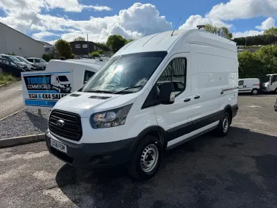 Used Ford Transit 130 HP (95 kW) 2018 White Van