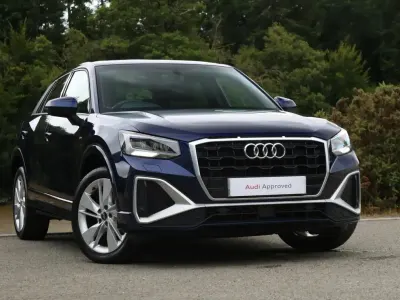 Used Audi Q2 S-Line 147 HP (108 kW) 2022 Blue SUV