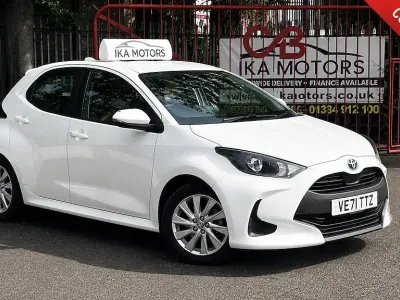 Used Toyota Yaris 2022 White Hatchback