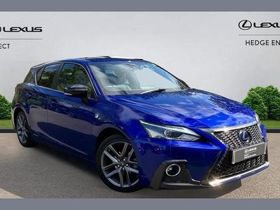 Used Lexus CT200h Sport Line 134 HP (98 kW) 2019 Blue Hatchback