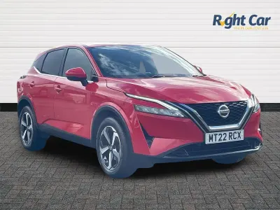 Used Nissan Qashqai N-Connecta 2022 Red SUV
