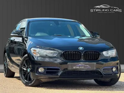 Used BMW 118 Sport Line 136 HP (100 kW) 2018 Black Hatchback