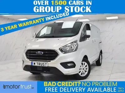 Used Ford Transit Custom Limited 130 HP (95 kW) 2022 Silver Van