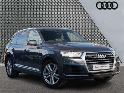 Used Audi Q7 S-Line 228 HP (167 kW) 2019 Grey SUV