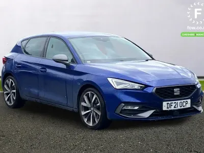 Second-hand Seat Leon FR Sport 2021 Albastru Hatchback