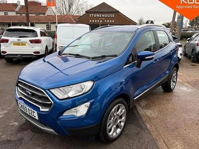 Used Ford Ecosport Titanium 125 HP (91 kW) 2019 Blue SUV