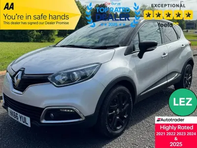 Used Renault Captur Dynamique 90 HP (66 kW) 2016 Silver SUV