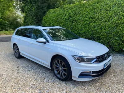 Used VW Passat R-line 2017 White Estate