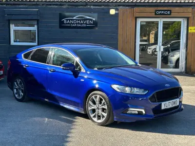 Used Ford Mondeo ST-Line 180 HP (132 kW) 2017 Blue Hatchback