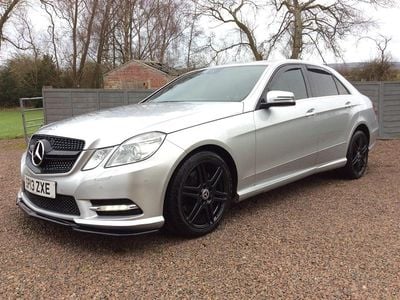 Silver Used 2013 Mercedes E220 Sedan | £5,995 (Fair price)