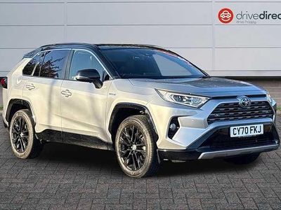 Silver Used 2021 Toyota RAV4 Estate | £24,250 (Fair price)