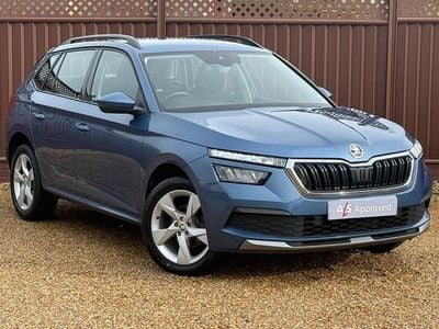 Used Skoda Kamiq SE 95 HP (69 kW) 2020 Blue SUV